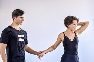 Anna-Maria Sieklucka i Michał Kassin podczas treningu do Tańca z gwiazdami