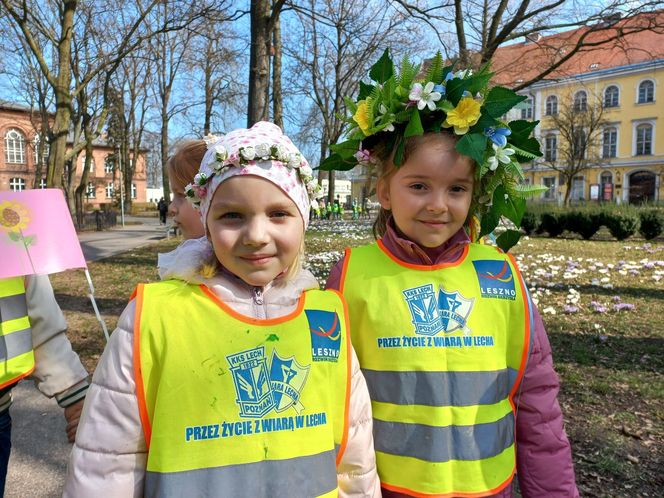 W Parku Kościuszki w Lesznie powitano wiosnę