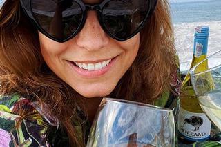 Anna Mucha na wakacjach