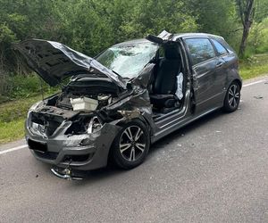 Wypadek na DW698 pod Mordami