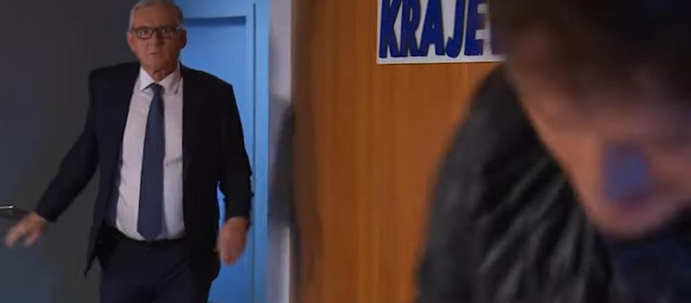 M jak miłość: Marcin (Mikołaj Roznerski), Krajewski (Grzegorz Wons)