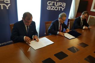 Podpisanie umowy między Grupą Azoty S.A. i Akademią Górniczo-Hutniczą w Krakowie