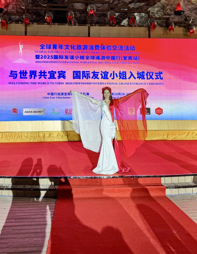 Polka podbiła Chiny! Ewa Bochenko z tytułem I Wicemiss Miss Friendship International 2025