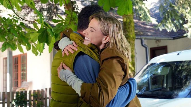 Barwy szczęścia odc. 3252. Janka (Oliwia Drożdżyk), Mariusz (Rafał Cieszyński)