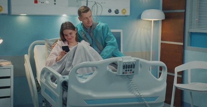 M jak miłość odc. 1878. Franka (Dominika Kachlik), Paweł (Rafał Mroczek)