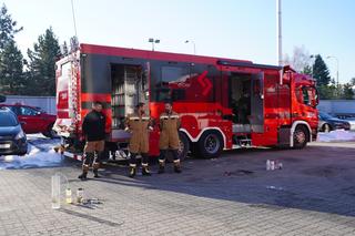 Strażacy w Krakowie przeprowadzili ćwiczenia dla dziennikarzy