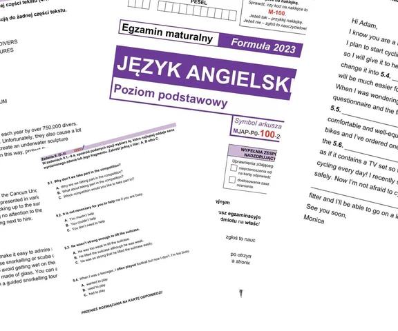 Matura angielski 2025. Mamy ODPOWIEDZI i gotowe rozwiązania arkuszy