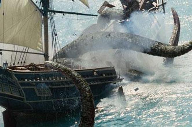 Kraken (kadr z filmu Piraci z Karaibów)