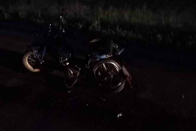 Wypadek koło Dąbrowy Białostockiej. Zginął motorowerzysta