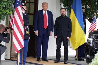 Trump i Zełeński w Białym Domu