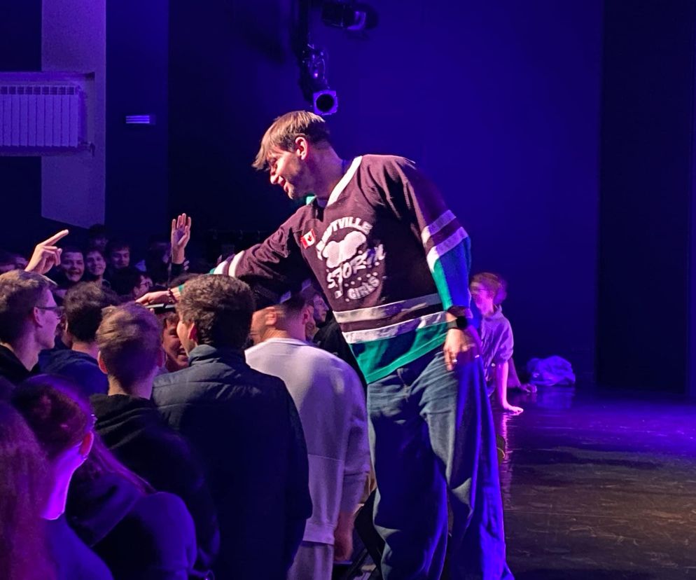 Raper Edzio wystąpił w Siedlcach