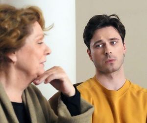 Barwy szczęścia odc. 3208. Cezary Rawicz (Marcel Opaliński), Józefina Rawiczowa (Elżbieta Jarosik)