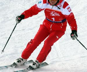 Prezydent Andrzej Duda na nartach w Zakopanem. Otworzył charytatywny slalom na Kasprowym Wierchu