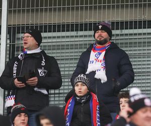 Kibice na meczu Górnik Zabrze - Lech Poznań