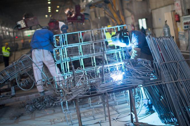 TUBING ŻELBET METRO TUNEL OTWARCIE FABRYKA