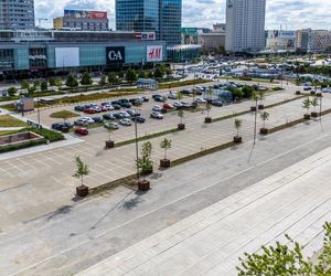 Plac Centralny Warszawa, sierpień 2025