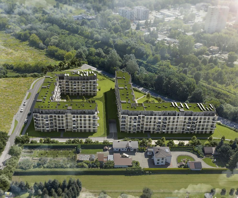 W Krakowie powstaje nowe osiedle. Będzie położone blisko centrum miasta [GALERIA]