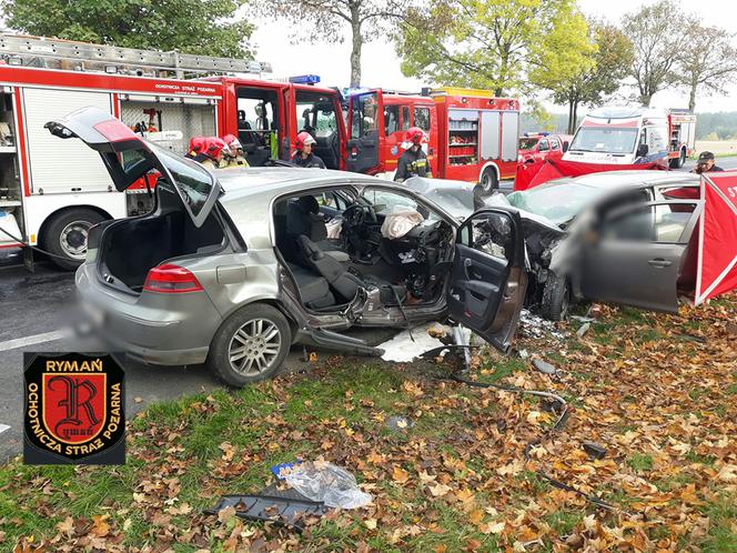 Tragiczna czołówka na drodze krajowej nr 6