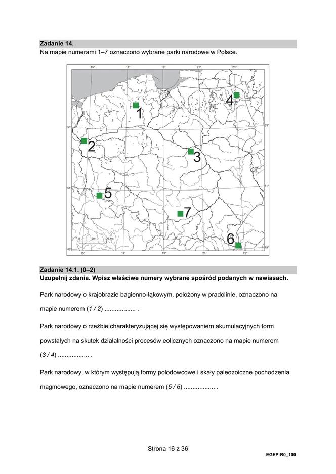 Matura 2024: geografia poziom rozszerzony. Arkusze CKE [STARA FORMUŁA 2015]