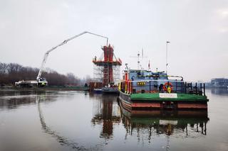 Warszawa. Powstaje nowy most nad Wisłą. Zakończył się kolejny etap budowy!