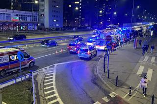 Autobusy zderzyły się w Warszawie. 10 osób rannych