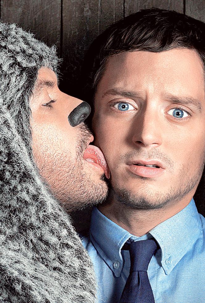 „Wilfred”. Wilfred (Jason Gann), Ryan (Elijah Wood)