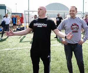 Akcja Zagraj w piłkę z Karolem Nawrockim 