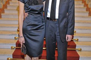 Urszula Grabowska (Ania w Stuleciu Winnych) z mężem Adrianem Ochalikiem