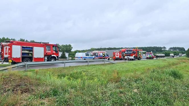 Skwierzyna. Makabryczny wypadek! Rowerzysta zginął pod kołami tira [ZDJĘCIA]