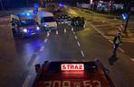 Zderzenie dwóch aut na trasie Osielsko - Bydgoszcz. Jedna osoba trafiła do szpitala [ZDJĘCIA]