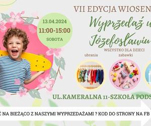 Wielka dwudniowa garażówka w Józefosławiu w weekend 13 i 14 kwietnia!