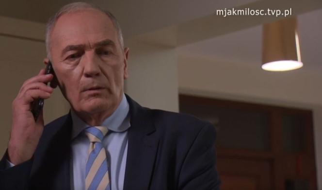M jak miłość. Jerzy Argasiński (Karol Strasburger)