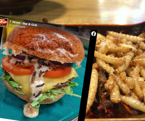 Jadalne robaki w burgerze? Popularna sieć wprowadziła kanapkę z mącznikiem