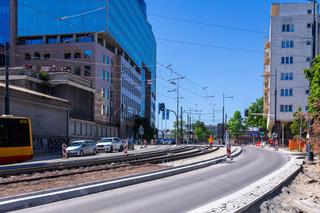 Tramwaj na Gagarina w Warszawie