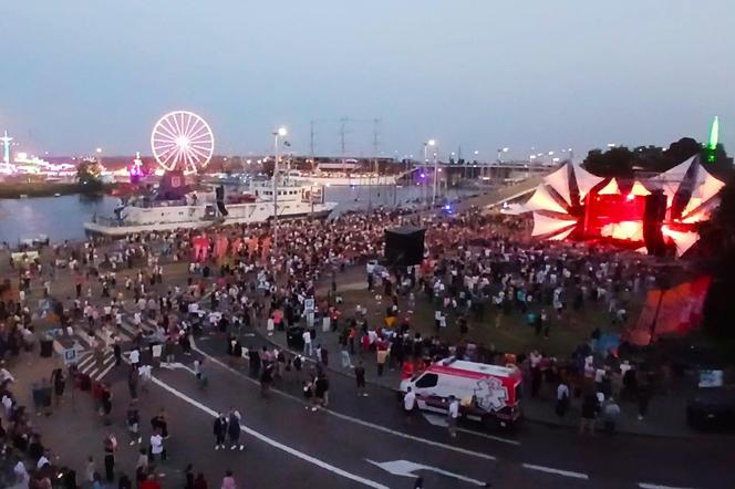 Nocne oblicze finału The Tall Ships Races 2024 w Szczecinie