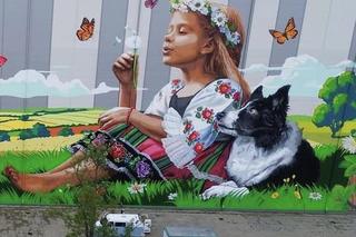 W Łowiczu powstał największy mural w Polsce! Wyprzedził łódzkiego Wiedźmina