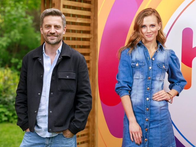 Marcin Rogacewicz i Agnieszka Kaczorowska