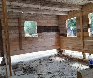 Wikarówka w Sławkowie przechodzi renowację pod Tatrami