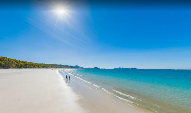 Whitehaven Beach w Australii