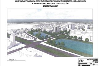 Planowany 38-metrowy blok na osiedlu Mickiewicza w Białymstoku