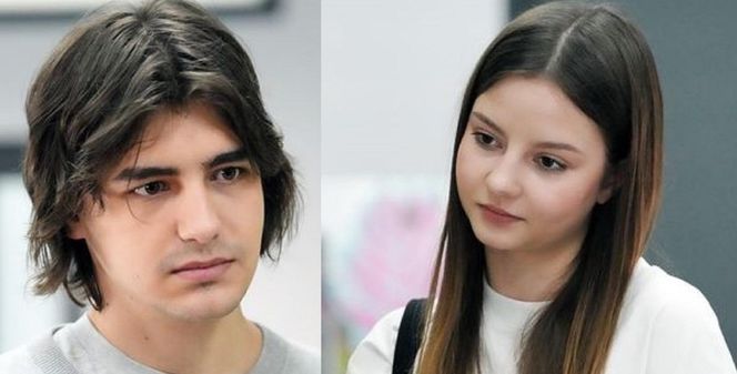 Barwy szczęścia, odcinek 3213. Ewa (Gabriela Ziembicka), Romeo (Jacek Tyszkiewicz)