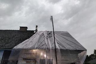 Strażacy z woj. lubelskiego interweniują przy usuwaniu skutków gwałtownych burz