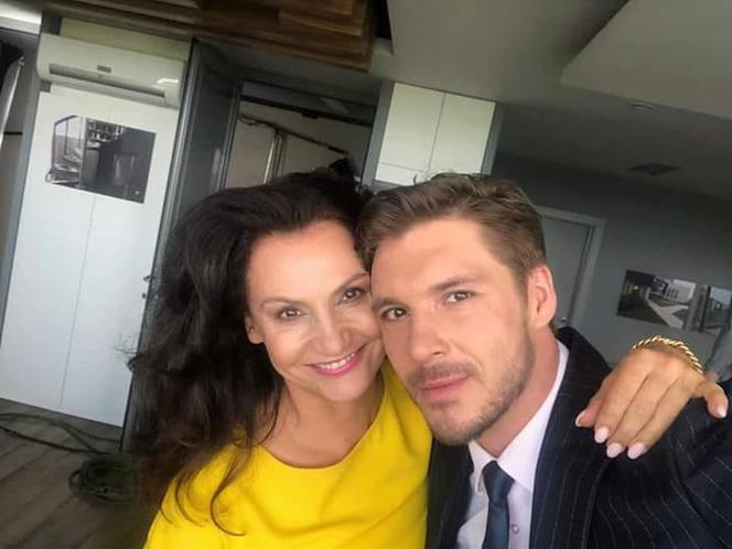 M jak miłość po wakacjach 2019. Aleksandra (Małgorzata Pieczyńska), Marcin (Mikołaj Roznerski)
