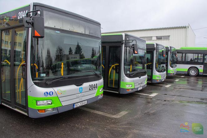 Nowe autobusy w Olsztynie. Komunikacja miejska coraz lepsza