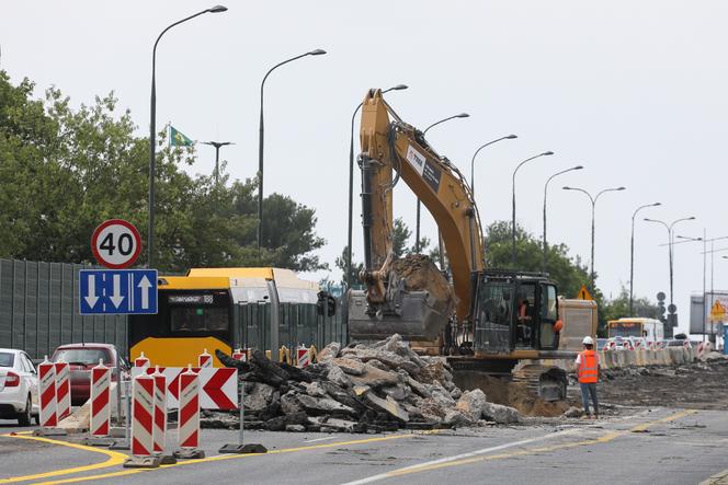 Remont wiaduktu Trasy Łazienkowskiej