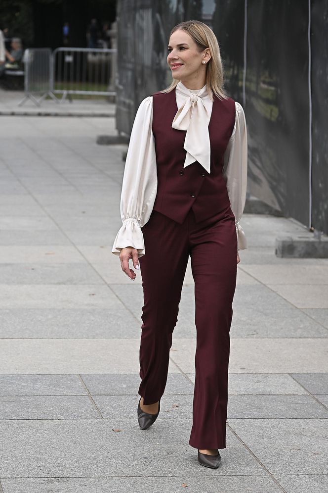 Jesienne stylizacje pierwszych dam