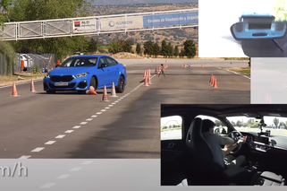 Czy nowe samochody są bezpieczne? Wynik testu łosia BMW M235i Gran Coupe to spore zaskoczenie - WIDEO
