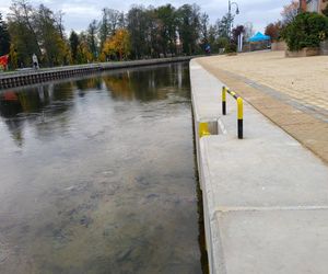 Nabrzeże miasta na Mazurach zmieniło się nie do poznania. Tak wygląda po remoncie