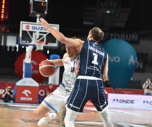 Arriva Polski Cukier Toruń - Dziki Warszawa 86:82, zdjęcia z pierwszego meczu fazy play-in