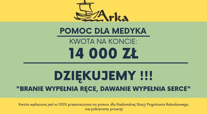 #pomocdlamedyka - Stowarzyszenie Arka podsumowało kwietniową akcję